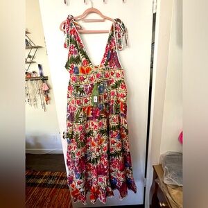 FARM Rio Floral pattern dress